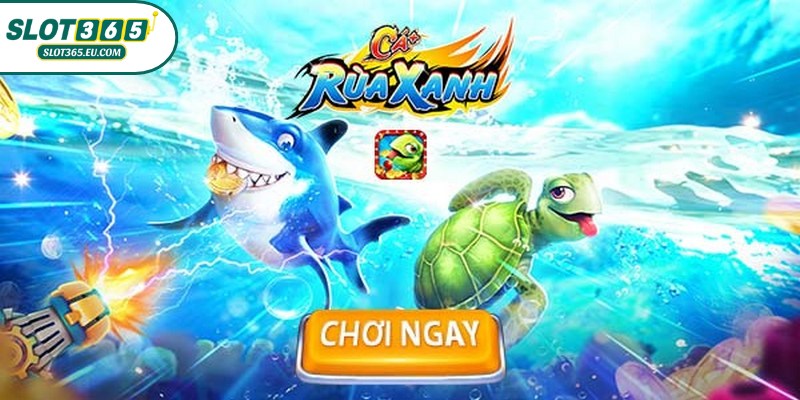 Bắn cá Rùa Xanh là tựa game mô phỏng thế giới đại dương rộng lớn, thu hút