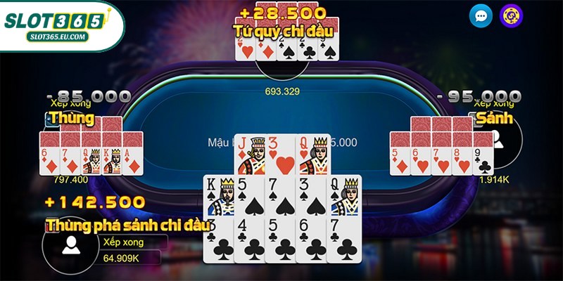 Bài Mậu binh 13 lá được biết đến với cái tên Xập xám