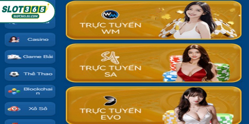Casino là sảnh game được thiết kế mô phỏng chân thực các sòng bạc quốc tế
